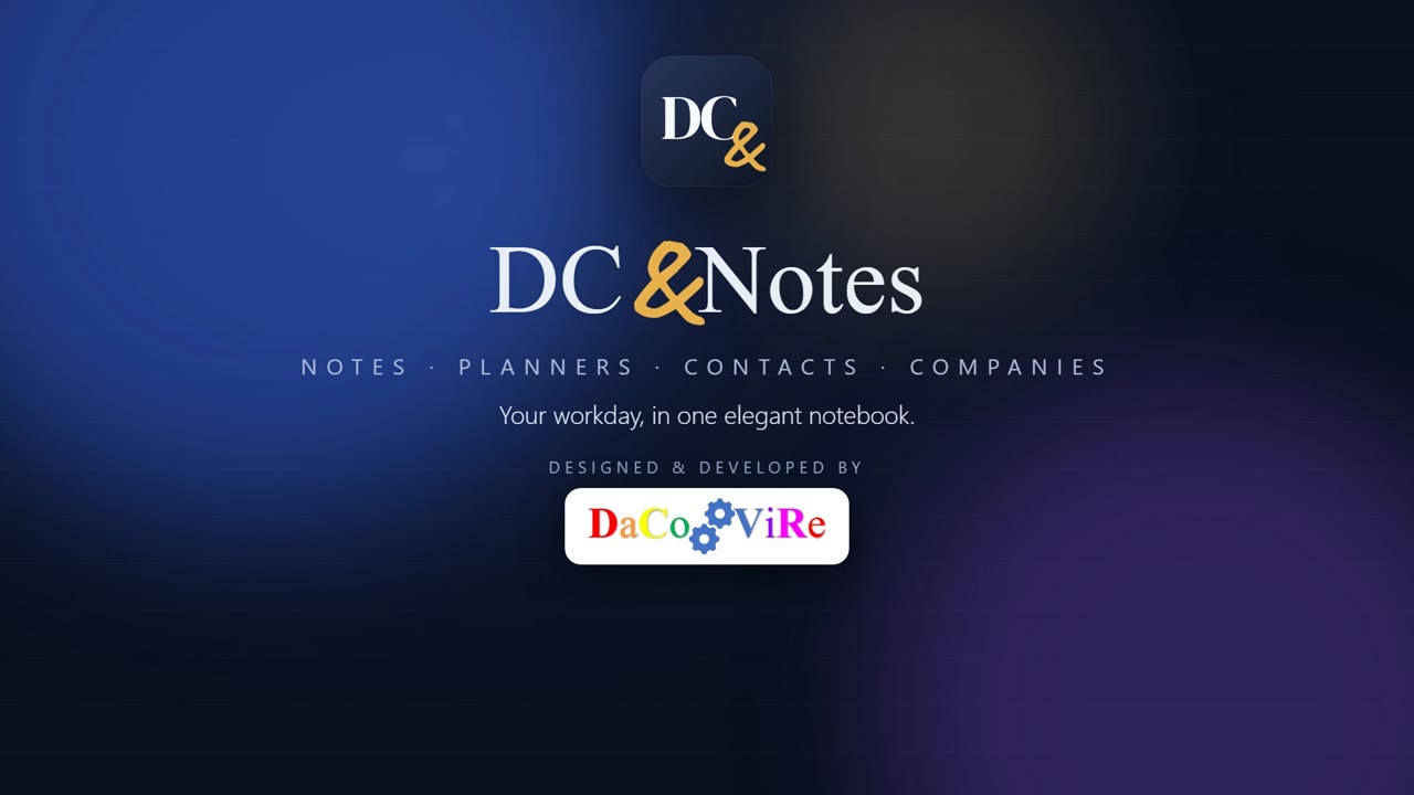 Film de prezentare DC&Notes